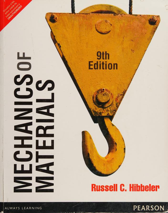 regenval dorp Niet modieus Mechanics of materials : Hibbeler, R. C., author : Free Download, Borrow,  and Streaming : Internet Archive